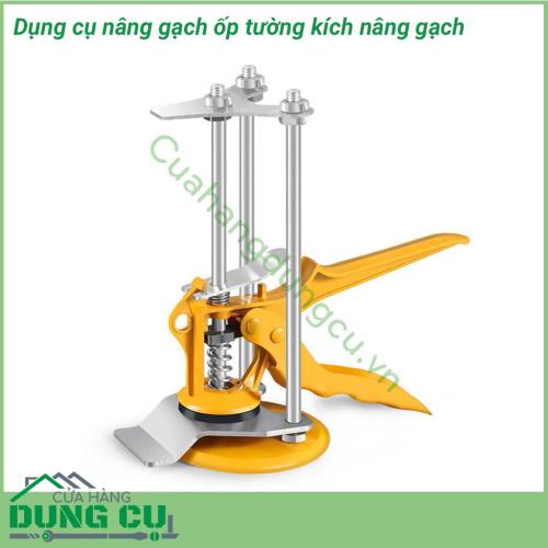 Kích kê gạch ốp tường là sản phẩm giúp người thợ ốp lát lấy được cos gạch ốp tường một cách chính xác nhất tay vì chống đỡ thủ công, với sản phẩm này tay chỉ việc bóp tay và kích gạch theo cốt chúng ta mong muốn