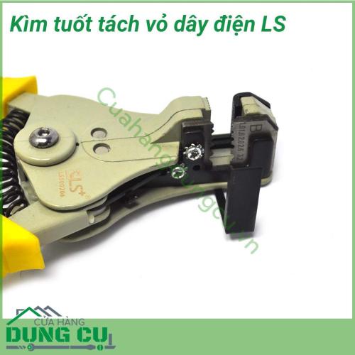 Kìm tuốt dây điện đa năng LS 500306 với kiểu dáng thiết kế rất nhỏ gọn, tiện lợi kết hợp với mức trọng lượng nhẹ nhàng và dễ thao tác. LS 500306 là sản phẩm chất lượng cao chuyên dùng để tuốt dây điện...