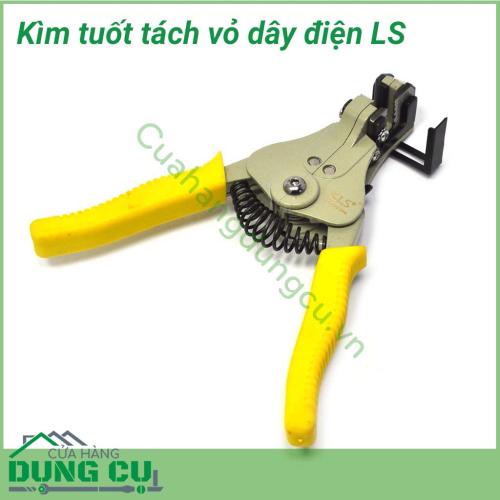 Kìm tuốt dây điện đa năng LS 500306 với kiểu dáng thiết kế rất nhỏ gọn, tiện lợi kết hợp với mức trọng lượng nhẹ nhàng và dễ thao tác. LS 500306 là sản phẩm chất lượng cao chuyên dùng để tuốt dây điện...