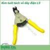 Kìm tuốt dây điện đa năng LS 500306 với kiểu dáng thiết kế rất nhỏ gọn, tiện lợi kết hợp với mức trọng lượng nhẹ nhàng và dễ thao tác. LS 500306 là sản phẩm chất lượng cao chuyên dùng để tuốt dây điện...