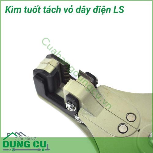 Kìm tuốt dây điện đa năng LS 500306 với kiểu dáng thiết kế rất nhỏ gọn, tiện lợi kết hợp với mức trọng lượng nhẹ nhàng và dễ thao tác. LS 500306 là sản phẩm chất lượng cao chuyên dùng để tuốt dây điện...