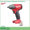 Máy siết bu lông Milwaukee M18 FIW12-0 chuyên nghiệp sở hữu lực xoắn 300Nm đầy mạnh mẽ, động cơ không chổi than, tốc độ không tải tối đa 2.500 vòng/phút, lực đập 3.100 lần/phút, giúp tối ưu nhất trong việc vặn, siết, cố định ốc nhanh chóng và hiệu quả.