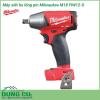 Máy siết bu lông Milwaukee M18 FIW12-0 chuyên nghiệp sở hữu lực xoắn 300Nm đầy mạnh mẽ, động cơ không chổi than, tốc độ không tải tối đa 2.500 vòng/phút, lực đập 3.100 lần/phút, giúp tối ưu nhất trong việc vặn, siết, cố định ốc nhanh chóng và hiệu quả.