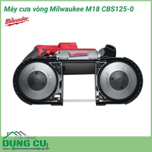 Máy cưa vòng Milwaukee M18 CBS125-0 chuyên nghiệp cho hiệu suất cắt nhanh hơn so với các dòng máy sử dụng điện cơ bản, mang lại thời gian chạy gấp 2 lần so với các tùy chọn không dây khác.