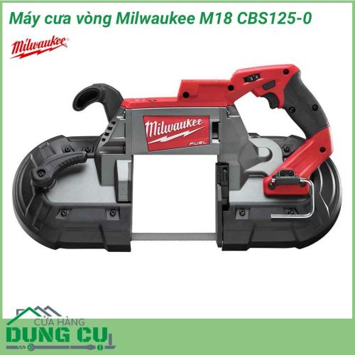 Máy cưa vòng Milwaukee M18 CBS125-0 chuyên nghiệp cho hiệu suất cắt nhanh hơn so với các dòng máy sử dụng điện cơ bản, mang lại thời gian chạy gấp 2 lần so với các tùy chọn không dây khác.