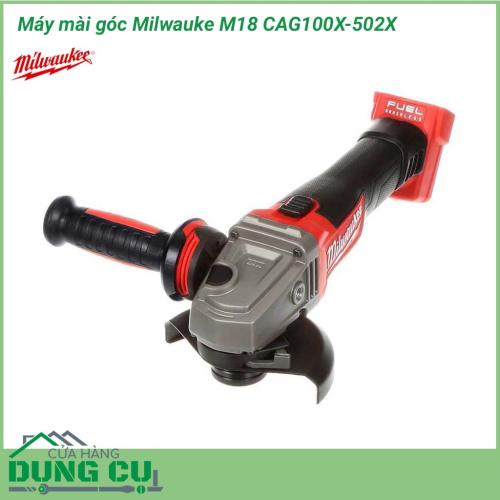 Máy mài góc Milwaukee M18 CAG100X-502X Trọn Bộ động cơ hiện đại cung cấp sức mạnh bền bỉ giúp tạo ra các năng lượng duy trì tối đa để hoàn thành các ứng dụng làm nhẵn bề mặt, mài và cắt một cách dễ dàng nhất.