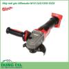 Máy mài góc Milwaukee M18 CAG100X-502X Trọn Bộ động cơ hiện đại cung cấp sức mạnh bền bỉ giúp tạo ra các năng lượng duy trì tối đa để hoàn thành các ứng dụng làm nhẵn bề mặt, mài và cắt một cách dễ dàng nhất.