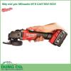 Máy mài góc Milwaukee M18 CAG100X-502X Trọn Bộ động cơ hiện đại cung cấp sức mạnh bền bỉ giúp tạo ra các năng lượng duy trì tối đa để hoàn thành các ứng dụng làm nhẵn bề mặt, mài và cắt một cách dễ dàng nhất.