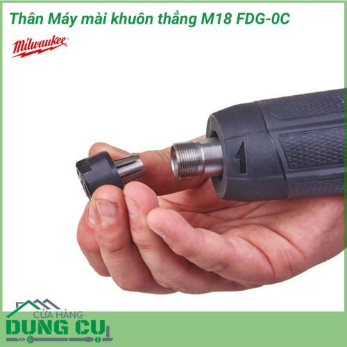 Máy mài khuôn Milwaukee M18 FDG-0C giải pháp lý tưởng giúp người lao động dễ dàng mài nhẵn những vị trí, khe góc hẹp khó tiếp cận. Dòng máy chuyên nghiệp với động cơ không chổi than hiện đại kết hợp với dòng pin REDLITHIUM ™ cung cấp sức mạnh vượt trội. 