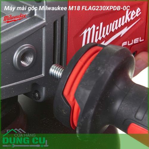 Thân máy mài góc Milwaukee M18 FLAG230XPDB-0C công cụ dùng để cắt, mài, đánh bóng các bề mặt kim loại. Miwaukee M18 FLAG230XPDB-0C cho phép thúc đẩy tiến độ thi công một cách nhanh chóng và hiệu quả.