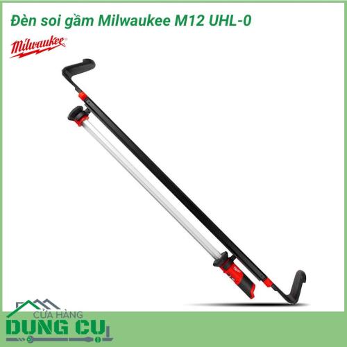 Đèn led soi gầm Milwaukee M12 UHL-0 ánh sáng chiếu trực tiếp, người dùng có thể nhìn thấy cả gầm xe dễ dàng. Đèn thích hợp sử dụng cho công việc sửa chữa ô tô, nơi không có nhiều ánh sáng. 