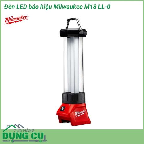 Đèn LED báo hiệu Milwaukee M18 LL-0 là dòng đèn LED với ứng dụng xách tay linh hoạt, sở hữu 4 chế độ chiếu sáng khác nhau: Cao-Trung bình-Thấp-Nháy. Thiết bị có thiết kế chắc chắn và ống kính chống va đập, có khả năng sử dụng trong môi trường khắc nghiệt.