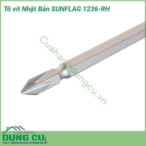 Tuốc nơ vít đa năng Nhật Bản SUNFLAG 1236-RH dùng để mở các con vít bake, vít xẻ 1 rãnh, vít móc tròn, vít L. Sử dụng trong ngành nội thất, xây dựng, sửa chữa bảo trì thiết bị, nhà máy...Tuốc nơ vít dụng cụ sửa chữa không thể thiếu trong thùng đồ nghề 