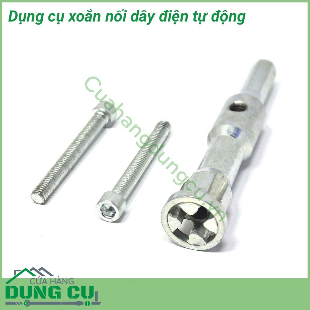 Dụng cụ xoắn nối dây điện tự động đa năng