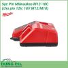 Sạc pin Milwaukee M12-18C hỗ trợ sạc lại tất cả các bộ pin M18 ™,  M12 ™ REDLITHIUM-ION ™ một cách hiệu quả. Khả năng tương thích hoàn toàn với các dòng pin giúp nạp đầy năng lượng trong thời gian ngắn, đảm bảo hiệu quả làm việc