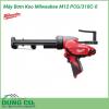 Máy bơm keo Milwaukee M12 PCG/310C-0 thiết kế đơn giản, gọn nhẹ, người dùng sẽ không cảm thấy mỏi tay khi sử dụng máy bơm keo trong một khoảng thời gian dài. Milwaukee M12 PCG/310C-0 giúp các thao tác thi công trở nên nhanh gọn và tiết kiệm thời gian hơn.