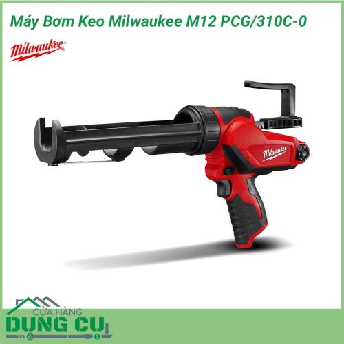 Máy bơm keo Milwaukee M12 PCG/310C-0 thiết kế đơn giản, gọn nhẹ, người dùng sẽ không cảm thấy mỏi tay khi sử dụng máy bơm keo trong một khoảng thời gian dài. Milwaukee M12 PCG/310C-0 giúp các thao tác thi công trở nên nhanh gọn và tiết kiệm thời gian hơn.