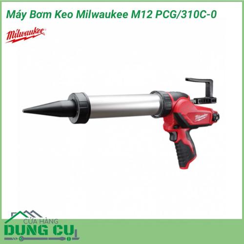 Máy bơm keo Milwaukee M12 PCG/310C-0 thiết kế đơn giản, gọn nhẹ, người dùng sẽ không cảm thấy mỏi tay khi sử dụng máy bơm keo trong một khoảng thời gian dài. Milwaukee M12 PCG/310C-0 giúp các thao tác thi công trở nên nhanh gọn và tiết kiệm thời gian hơn.