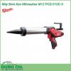 Máy bơm keo Milwaukee M12 PCG/310C-0 thiết kế đơn giản, gọn nhẹ, người dùng sẽ không cảm thấy mỏi tay khi sử dụng máy bơm keo trong một khoảng thời gian dài. Milwaukee M12 PCG/310C-0 giúp các thao tác thi công trở nên nhanh gọn và tiết kiệm thời gian hơn.