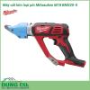 Máy cắt kim loại Milwaukee M18 BMS20-0 cắt chính xác với độ sâu tối đa trên các nguyên vật liệu một cách dễ dàng. Kiểm soát hoàn toàn trong suốt quá trình sử dung với thiết kế công thái học cho sự thoải mái nhất khi vận hành