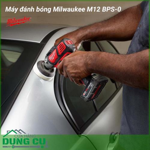 Máy đánh bóng Milwaukee M12 BPS-0 công cụ mạnh mẽ cho cả ứng dụng làm bóng và chà nhám bề mặt một cách nhanh chóng hiệu quả. Thiết kế nhỏ gọn nhưng đầy sức mạnh, giúp bạn đánh bóng các bề mặt vật liệu khác nhau một cách nhanh chóng và an toàn