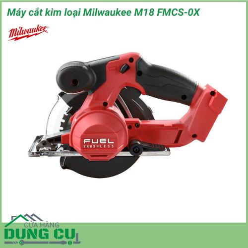 Máy cắt kim loại Milwaukee M18 FMCS-0X dòng máy cắt kim loại chạy bằng pin 18V của Miwaukee, máy dùng đĩa cắt đường kính 150mm 34 răng, với tốc độc cắt tối đa 3900v/p. Thiết bị được thiết kế và chế tạo với mục đích hỗ trợ cắt nhanh và hiệu quả cao hơn. 