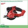 Máy cắt kim loại Milwaukee M18 FMCS-0X dòng máy cắt kim loại chạy bằng pin 18V của Miwaukee, máy dùng đĩa cắt đường kính 150mm 34 răng, với tốc độc cắt tối đa 3900v/p. Thiết bị được thiết kế và chế tạo với mục đích hỗ trợ cắt nhanh và hiệu quả cao hơn. 