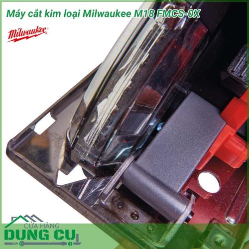 Máy cắt kim loại Milwaukee M18 FMCS-0X dòng máy cắt kim loại chạy bằng pin 18V của Miwaukee, máy dùng đĩa cắt đường kính 150mm 34 răng, với tốc độc cắt tối đa 3900v/p. Thiết bị được thiết kế và chế tạo với mục đích hỗ trợ cắt nhanh và hiệu quả cao hơn. 