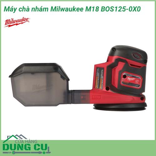 Máy chà nhám Milwaukee M18 BOS125-0X0 công cụ hỗ trợ mạnh mẽ giúp nâng cao hiệu suất công việc một cách dễ dàng và hiệu quả hơn. Tính năng tự động cùng một động cơ mạnh mẽ giúp việc xử lý nhanh chóng các bề mặt không cần tốn quá nhiều công sức.