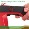 Máy thổi bụi dùng pin cầm tay Milwaukee M18 FBL-0 thiết kế tiện dụng giúp dọn sạch các mảnh vụn và bụi bẩn trong không gian chật hẹp, thao tác thoải mái với chức năng khóa thông minh giúp giảm thiểu sự mệt mỏi khi thao tác.