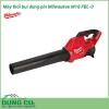 Máy thổi bụi dùng pin cầm tay Milwaukee M18 FBL-0 thiết kế tiện dụng giúp dọn sạch các mảnh vụn và bụi bẩn trong không gian chật hẹp, thao tác thoải mái với chức năng khóa thông minh giúp giảm thiểu sự mệt mỏi khi thao tác.