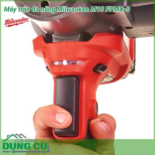 Máy trộn đa năng Milwaukee M18 FPMC-0 thiết bị chuyên dụng dùng để trộn các hợp chất như bê tông và vữa một cách dễ dàng và hiệu quả. Động cơ không chổi than mạnh mẽ cung cấp hiệu suất vượt trội giúp xử lý nhanh chóng tất cả các yêu cầu công việc.