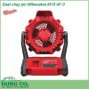 Quạt chạy pin Milwaukee M18 AF-0 một thiết bị tiện ích cho các nhu cầu lưu thông không khí trong phòng 3,6 mx 4 m một cách hiệu quả. Thiết kế nhỏ gọn với tay cầm tích hợp để tối đa hóa tính di động cho phép mang theo tới mọi nơi một cách dễ dàng nhất.