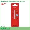 Mũi khoan sắt Milwaukee HSS-G 2.5x57mm được làm bằng chất liệu hợp kim thép cứng cáp, không hoen gỉ hay cong vênh, mài mòn trong quá trình làm việc, cho độ bền sử dụng lâu dài theo thời gian.