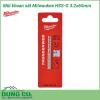 Mũi khoan sắt Milwaukee HSS-G 3.2x65mm được làm bằng chất liệu hợp kim thép cứng cáp, không hoen gỉ hay cong vênh, mài mòn trong quá trình làm việc, cho độ bền sử dụng lâu dài theo thời gian