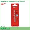 Mũi khoan sắt Milwaukee HSS-G 4.5x80mm được làm bằng chất liệu hợp kim thép cứng cáp, không hoen gỉ hay cong vênh, mài mòn trong quá trình làm việc, cho độ bền sử dụng lâu dài theo thời gian