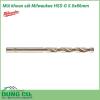 Mũi khoan sắt HSS-G Milwaukee 5.0x86mm được làm bằng chất liệu hợp kim thép cứng cáp, không hoen gỉ hay cong vênh, mài mòn trong quá trình làm việc, cho độ bền sử dụng lâu dài theo thời gian