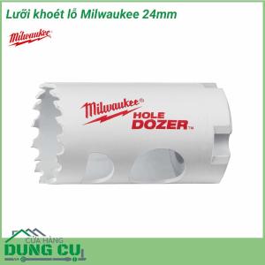 Lưỡi khoét lỗ Milwaukee 24mm