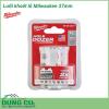 Lưỡi khoét lỗ Milwaukee 37mm được làm bằng chất liệu hợp kim thép cứng cáp, không hoen gỉ hay cong vênh, mài mòn trong quá trình làm việc, cho độ bền sử dụng lâu dài theo thời gian