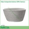 Chậu cảnh trang trí Composite Esteras Cliffs Oamaru được lấy ý tưởng từ các từ thiên nhiên được thiết kế mộc mạc kết hợp màu sắc trang nhã nhẹ nhàng đem lại sự sang trọng và tinh tế cho không gian nhà bạn.