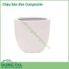 Chậu trồng hoa Composite với kiểu dáng tao nhã thích hợp cho cả đặt trong mọi không gian nội ngoại thất từ nhà ở đến sảnh, hành lang, văn phòng công ty,...Chất liệu Composite giúp chậu tuy dáng to nhưng vẫn đẹp và thu hút, bền chắc theo thời gian