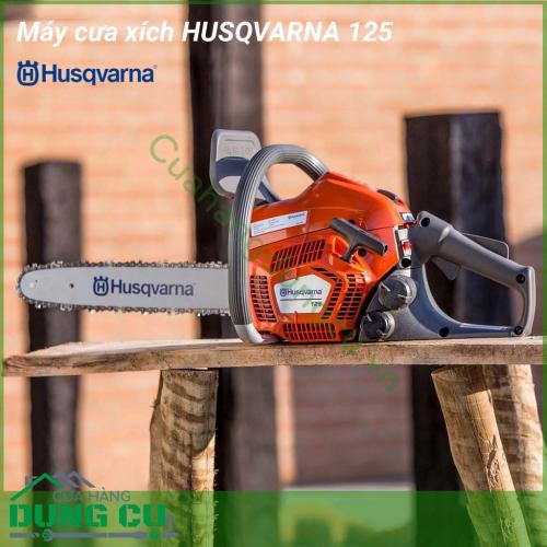 Máy cưa xích đa năng HUSQVARNA 125 dòng máy cưa mini dành riêng cắt tỉa những cành nhỏ. Tiêu hao ít nhiên liệu, giảm lượng khí thải, khởi động dễ. Phù hợp sử dụng trong gia đình và hộ trang trại để cắt tỉa những cành và bụi cây nhỏ. 