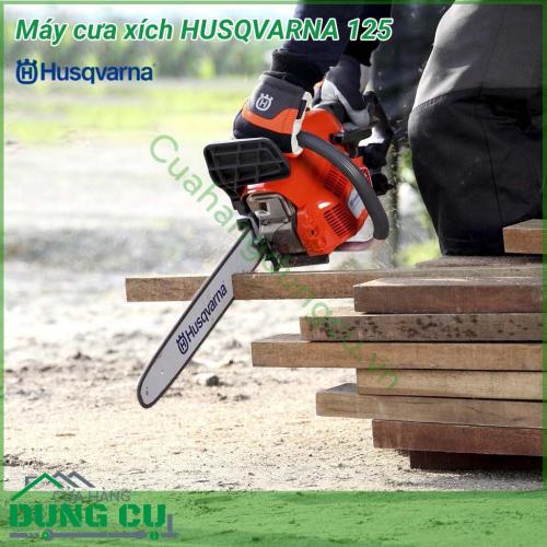 Máy cưa xích đa năng HUSQVARNA 125 dòng máy cưa mini dành riêng cắt tỉa những cành nhỏ. Tiêu hao ít nhiên liệu, giảm lượng khí thải, khởi động dễ. Phù hợp sử dụng trong gia đình và hộ trang trại để cắt tỉa những cành và bụi cây nhỏ. 