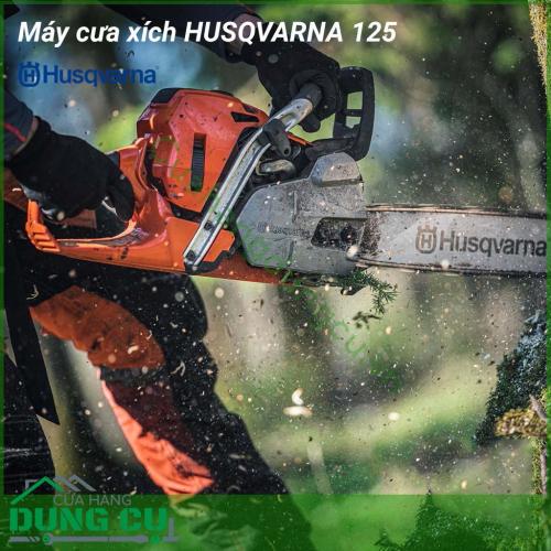 Máy cưa xích đa năng HUSQVARNA 125 dòng máy cưa mini dành riêng cắt tỉa những cành nhỏ. Tiêu hao ít nhiên liệu, giảm lượng khí thải, khởi động dễ. Phù hợp sử dụng trong gia đình và hộ trang trại để cắt tỉa những cành và bụi cây nhỏ. 