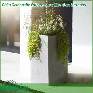 Chậu trồng cây Composite Esteras Smartline Grau Deventer