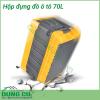 Hộp đựng đồ gấp gọn đa năng 70L sẽ là giải pháp tuyệt vời giúp bạn sắp xếp đồ đạc ngăn nắp và gọn gàng hơn. Đựng quần áo, thực phẩm đồ đạc trong nhà, thùng chứa trong xe hơi, đựng đồ picnic,...tiện lợi