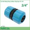 Cút nối măng sông ống cao cấp Cellfast Ergo 3/4inch 53-105 giúp kết nối, tháo lắp nhanh chóng, bền chặt 2 đầu ống nước Φ 17-21mm. Cút nối ống do tập đoàn nổi tiếng và uy tín trong lĩnh vực sản xuất thiết bị tưới, phụ kiện tưới Cellfast Ba Lan sản xuất.