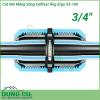 Cút nối măng sông ống cao cấp Cellfast Ergo 3/4inch 53-105 giúp kết nối, tháo lắp nhanh chóng, bền chặt 2 đầu ống nước Φ 17-21mm. Cút nối ống do tập đoàn nổi tiếng và uy tín trong lĩnh vực sản xuất thiết bị tưới, phụ kiện tưới Cellfast Ba Lan sản xuất.