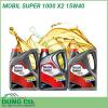 Dầu động cơ Mobil Super 1000 X2 15W-40 4L là dầu nhớt động cơ gốc khoáng cao cấp, được thiết kế nhằm mang lại sự bảo vệ và hiệu quả cao trong hầu hết các điều kiện vận hành. 