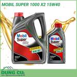 Dầu động cơ Mobil Super 1000 X2 15W-40 4L
